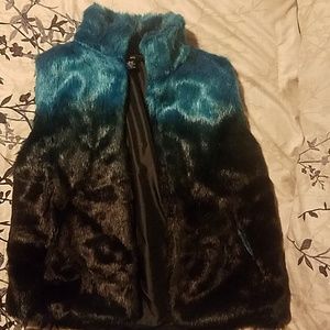 Women's Faux fur vest